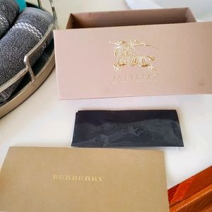 Authentic Burberry eyeglass box